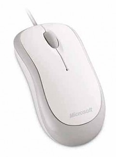 Basic Optical Mouse / Weiss