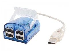 Kabel / USB 2.0 4-port LAPTOP HUB W/ LED