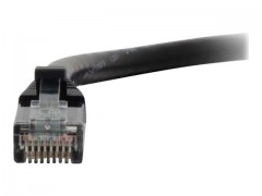 Kabel / 2 m Mlded/Btd Black CAT5E PVC UT