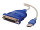C2G Kabel / USB 1284 DB25 Parallel Printer A
