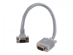 Kabel / 1 m HD15 m/M VGA/SXGA W/90 DEG D