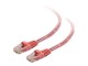 C2G Kabel / 0.5 m Mlded/Btd Pink CAT5E PVC U