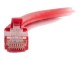 C2G Kabel / 1 m Mlded/Btd Red CAT5E PVC UTP 