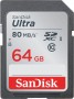 Sandisk Ultra SDHC 64GB 80MB/s UHS-I