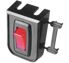 Beleuchteter Schalter mit Gehuse  12V/20A