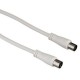 Hama 122403 ANT.KABEL 90DB 5,0M 1S / Weiss