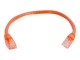 C2G Kabel / 1 m Mlded/Btd Orange CAT5E PVC U