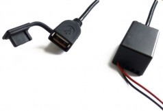 USB Einbaunetzteil 12/24 Volt mit 2,1 A Ladestrom