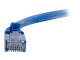 C2G Kabel / 0.5 m Mlded/Btd Blue CAT5E PVC U