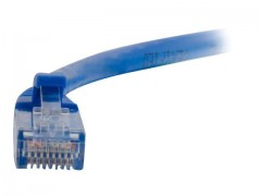Kabel / 0.5 m Mlded/Btd Blue CAT5E PVC U